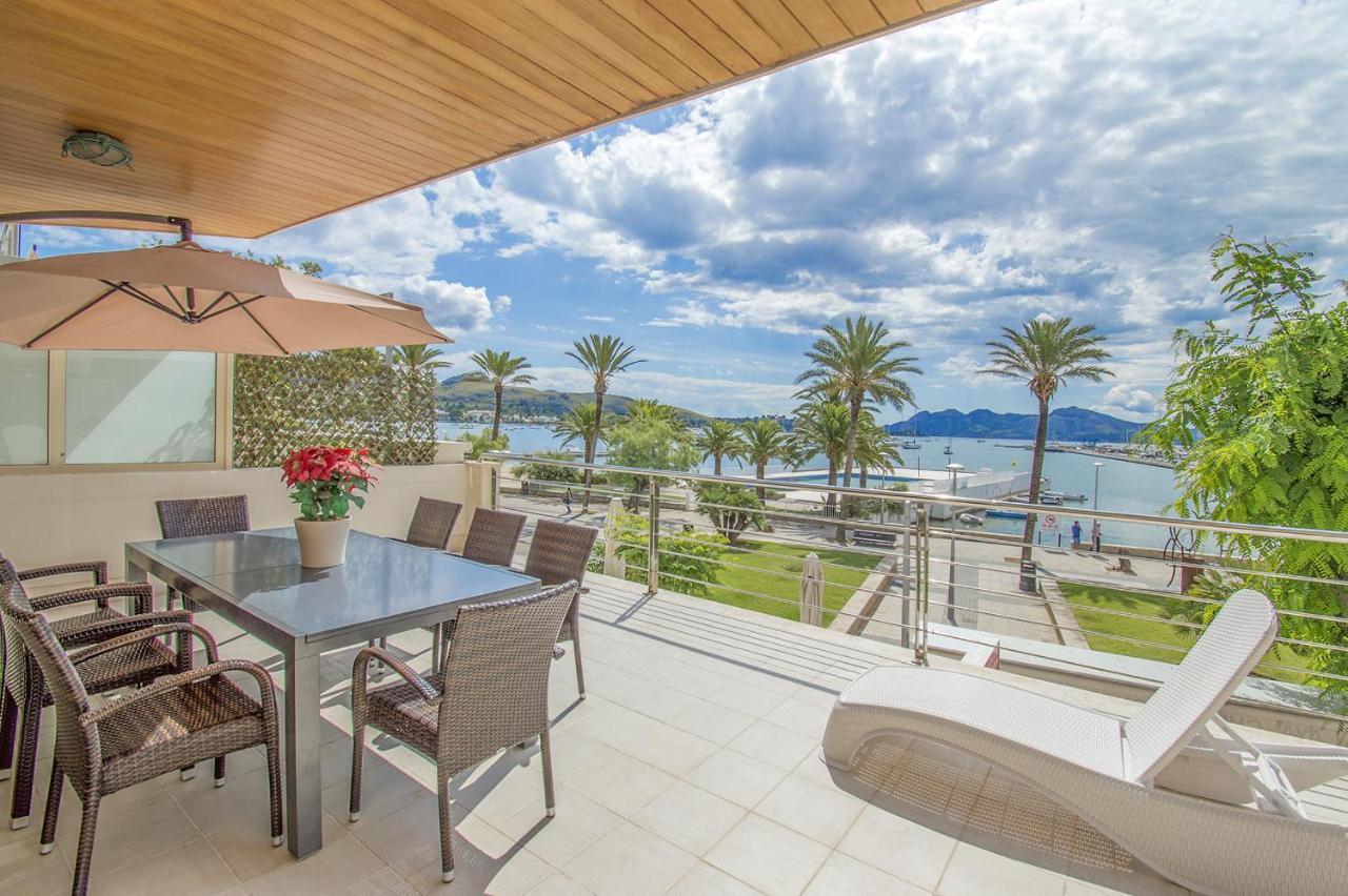 Seafront Ap Acuario Appartement Port de Pollença Buitenkant foto
