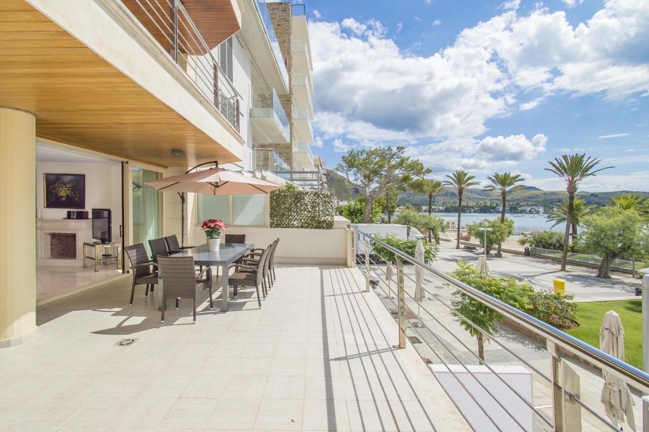 Seafront Ap Acuario Appartement Port de Pollença Buitenkant foto